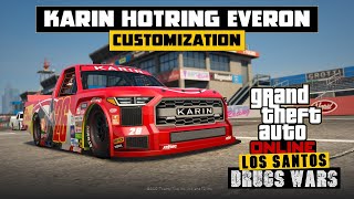 GTAO Drugs Wars  Karin Hotring Everon Customization Unreleased [upl. by Stroup948]