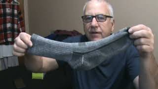 ALVADA Wool Hiking Socks quotmy reviewquot Costco replacements [upl. by Edythe]