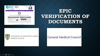 How to upload Documents on EPICECFMG for IMC GMC Registration Which documents to upload in EPIC [upl. by Coonan580]