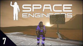 Space Engineers Escape From Mars Episode 7  New Habitation Station [upl. by Euqilegna153]