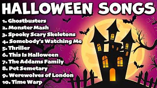 Clean Halloween Songs Playlist 🎃 Clean Halloween Music for School  Classroom [upl. by Medea]