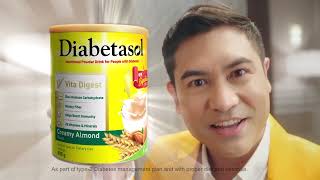 Newest Signature Flavor Diabetasol Creamy Almond Rich and Creamy with 28 Vitamins and Minerals [upl. by Nivrem]