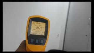 How to use and measure machine temperature by fluke IR thermometer [upl. by Tnarg]