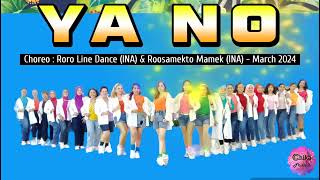 YA NO • Line Dance • Demo by MCC Class  Chika amp Friends [upl. by Roselin]