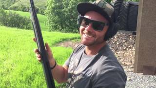 Shooting the NEW Weatherby Element Shotgun [upl. by Chiaki]