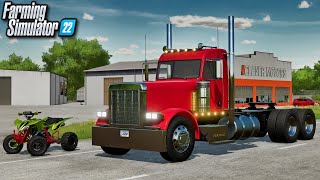 New Mods  Lizard 379 Peterbilt AGT Quad amp Courseplay Update 10 Mods  Farming Simulator 22 [upl. by Russian]