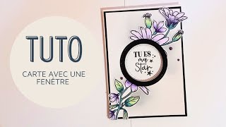 tuto carte avec un hublot [upl. by Ennaehr968]