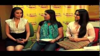 Rani and Vidya speak Bengali  Radio Mirchi [upl. by Yelsnia]