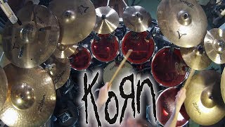 Korn  quotFreak on a Leashquot  DRUMS [upl. by Helve]