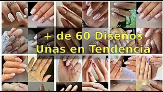 UÑAS EN TENDENCIA  HERMOSOS DISEÑOS 2024  IDEAS PARA HACER UÑAS [upl. by Elesig]