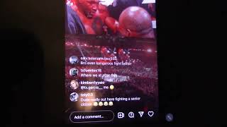 Raw uncut live reaction to the Mike Tyson vs Jake Paul fight [upl. by Dewie]