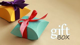 How to make Gift Box  Easy DIY  Paper Gift Box [upl. by Yenroc352]