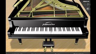 Acoustica Pianissimo  Brahms Rhapsody Demo [upl. by Caria]