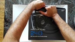 How to install Cooler Master Masterliquid ML120L RGB CPU Liquid Cooler  Unboxing  Insource IT [upl. by Beetner]