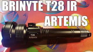 Brinyte T28 IR Artemis [upl. by Aissyla]