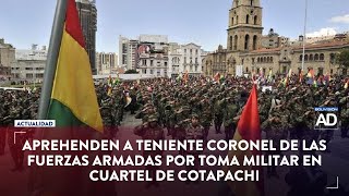 Aprehenden a teniente coronel de las Fuerzas Armadas [upl. by Prady]