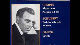 Ignaz Friedman Mazurka in A Minor Op68 No 2 Chopin [upl. by Derreg]