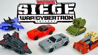 Transformers War for Cybertron Wave 1 Micromasters Mini Combiner Robots in Disguise [upl. by Adiene945]