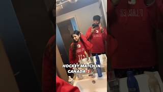 Hockey Match in Canada 🏒🇨🇦 tamilvlogs tamiltravel canadatamil [upl. by Quita414]