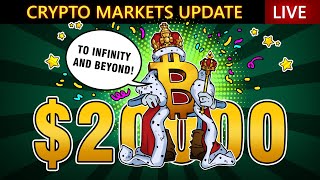 Bitcoin surges above 20K another ATH  Charlie Burton NebraskanGooner Michaël van de Poppe [upl. by Annhoj]