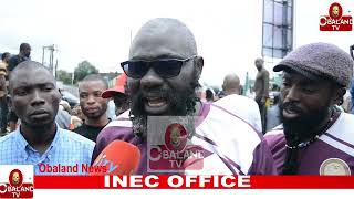 Situation report from INEC office in Benin [upl. by Dione]