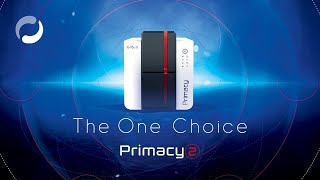 Primacy 2  Plastic card and PVC badge printer  Evolis [upl. by Brenk]