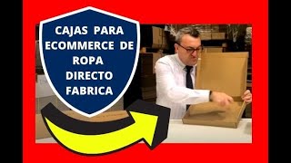 ➡️CAJAS PARA ECOMMERCE DE ROPA ✅🔥 Ninguna empresa Fabricante de Cajas te enseñará esto 🔥 [upl. by Bidle]