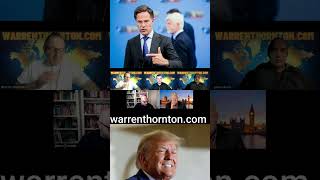 RUTTE FRUTTI THREATENS TRUMP WITH NATO EXPULSION [upl. by Einavoj816]