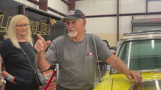 Big Daddy Don Garlits shows his 54 Ford SunlinerCrestline Skyliner [upl. by Aredna326]