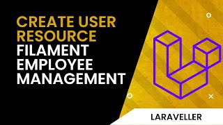9 Create Filament User Resource  Laravel Filament Tutorial [upl. by Tnattirb]
