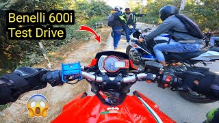 Benelli 600i Test Drive  Benelli loud exhaust sound 😍  Ride to ramnagar part2 [upl. by Higgs]