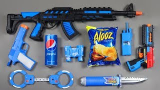 Guns Toys Potato Chips Pepsi Can Toys from the Box [upl. by Oiralednac]