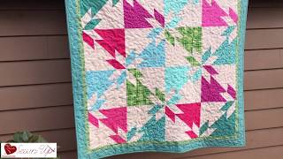 Quickandeasy patchwork quilts  the quotturnaboutquot way [upl. by Nerrag228]