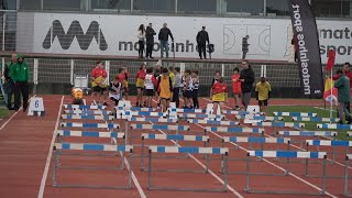 Meeting Matosinhos CUP 2023 60m Barreiras M12 [upl. by Armington]