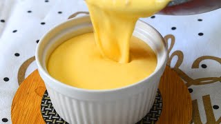 EASY HOMEMADE CHEESE SAUCE RECIPE by LIVELY COOKING [upl. by Inalel]