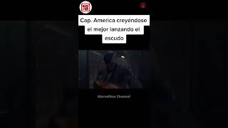 SABIAS QUE el CAPITAN AMERICA NO ES el mejor LANZANDO su ESCUDO captainamerica shorts viral [upl. by Cohleen]