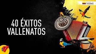 40 Grandes Éxitos Del Vallenato  Sentir Vallenato [upl. by Laemaj226]