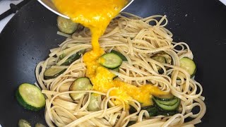 Se hai le zucchine fai questa strepitosa ricetta Carbonara di zucchine cremosa facile e veloce 🥰 [upl. by Gelman]