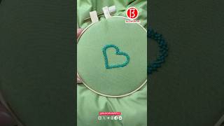 How to mend a cotton jacket with an Love shaped tear [upl. by Enela976]