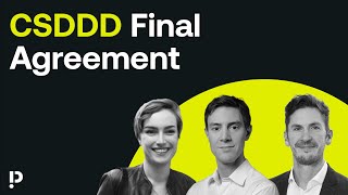 Webinar An indepth look behind the final CSDDD agreement [upl. by Guenna]