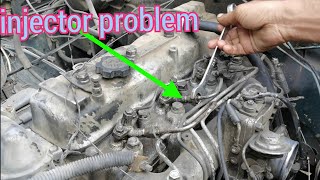 toyota 13b engine nozzle problems checking and easy solution [upl. by Baudin]