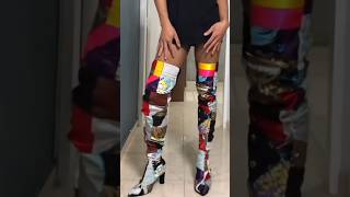 Allex Levir Sews Knee High Boot Covers [upl. by Odoric]