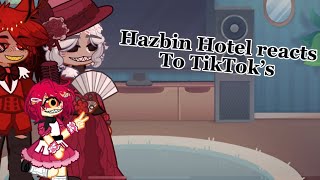 🌹📻🦌HAZBIN HOTEL REACTS TO ALASTOR TIKTOKS ft Mama Al angst 12🦌📻🌹 put in x05 speed [upl. by Aicekal335]