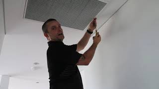 Breath of Fresh Air How to Clean Your Ducted Air Conditioning Return Air Filter [upl. by Niklaus]