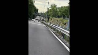 Auto contromano in tangenziale nord a Verona [upl. by Aihsitan]