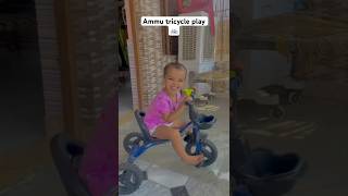 Tricycle play babygirl cute babyshorts tranding music viralshorts viralvideo trendingshorts [upl. by Creamer]