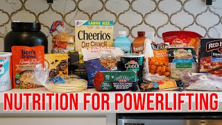 Nutrition for Powerlifting [upl. by Aliemaj]