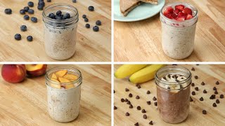 KidFriendly Overnight Oats 4 Ways [upl. by Eannaj462]