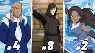 Ranking the Most Powerful Waterbenders in Avatar [upl. by Graniah308]