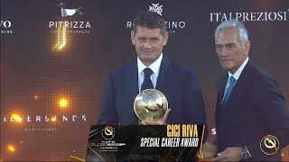 Gigi Riva awarded with Special Career Award [upl. by Berga]